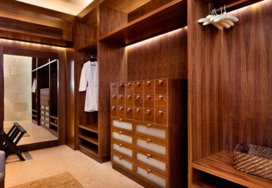 Chable Presidential dressing room