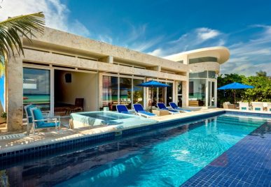 beach house riviera maya pool 4