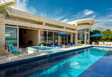 beach house riviera maya pool 5
