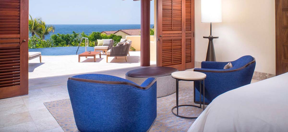luna villa bedroom oceanview