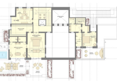 villa la datcha floor plan first level